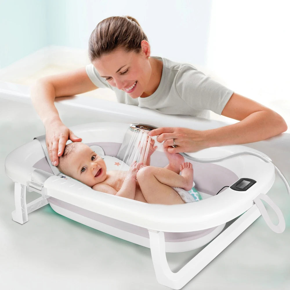 Baignoire pliable bébé : le bain facile, de la naissance à 3 ans