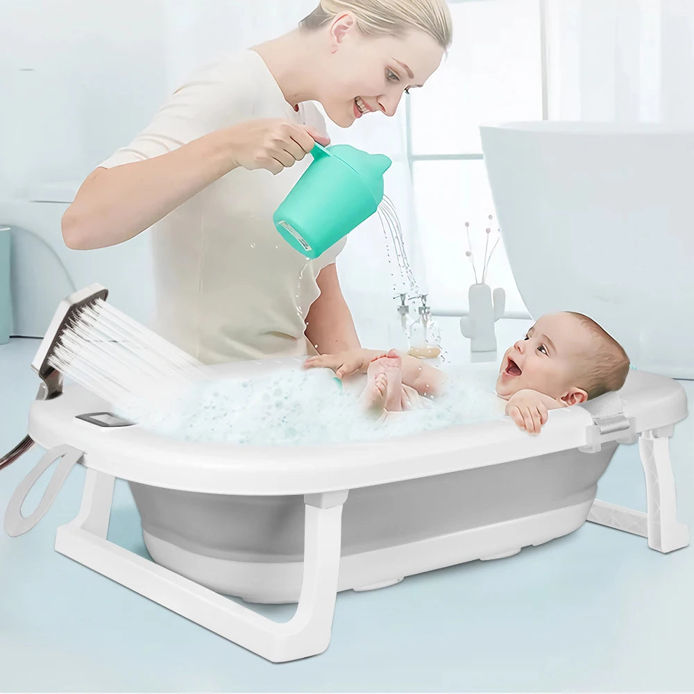 Baignoire pliable bébé : le bain facile, de la naissance à 3 ans