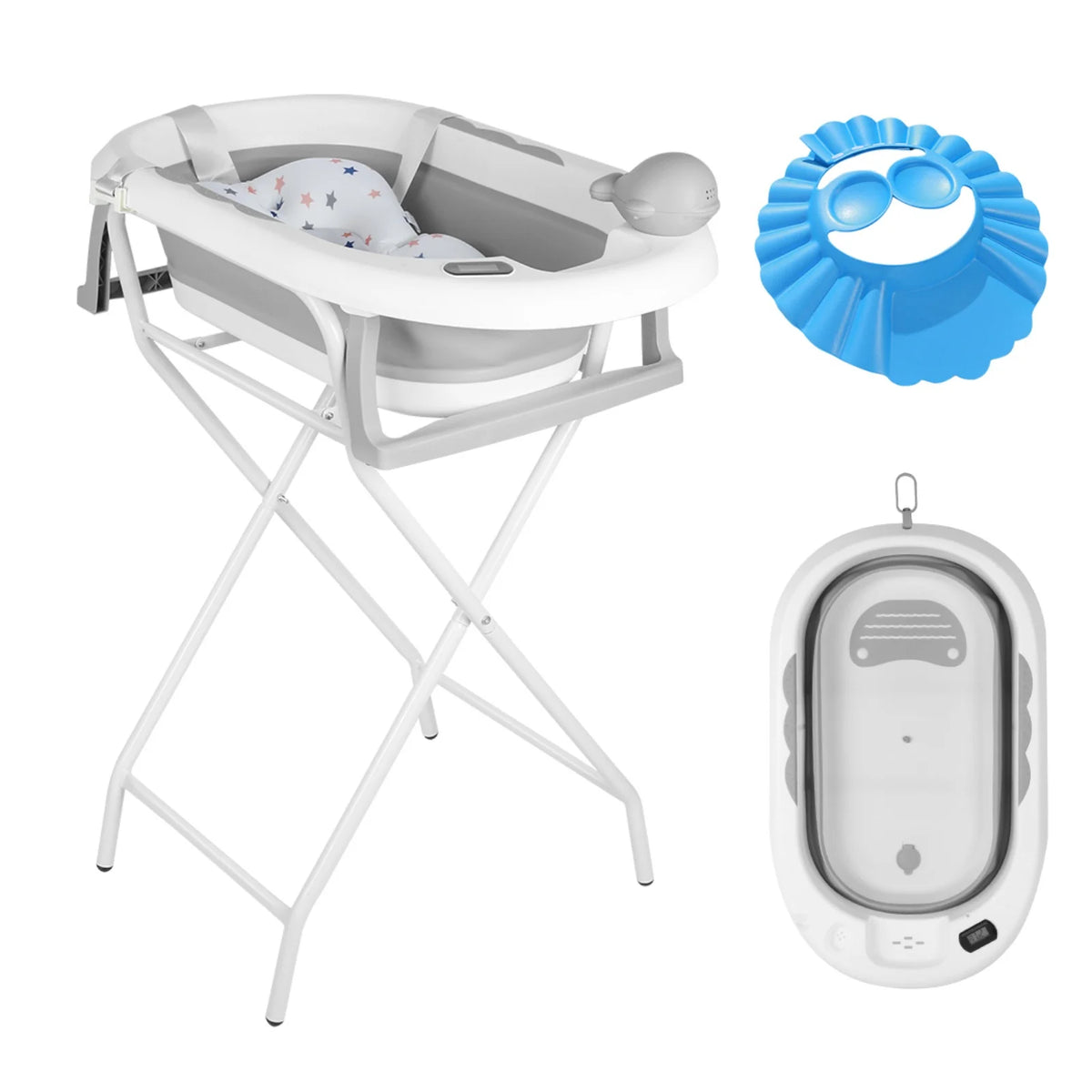 Baignoire pliable bébé : le bain facile, de la naissance à 3 ans