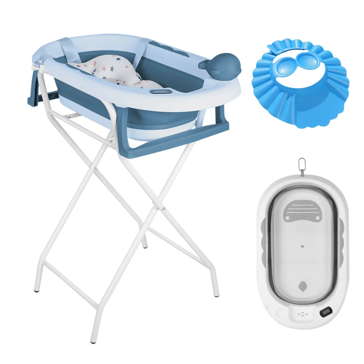 Baignoire pliable bébé : le bain facile, de la naissance à 3 ans