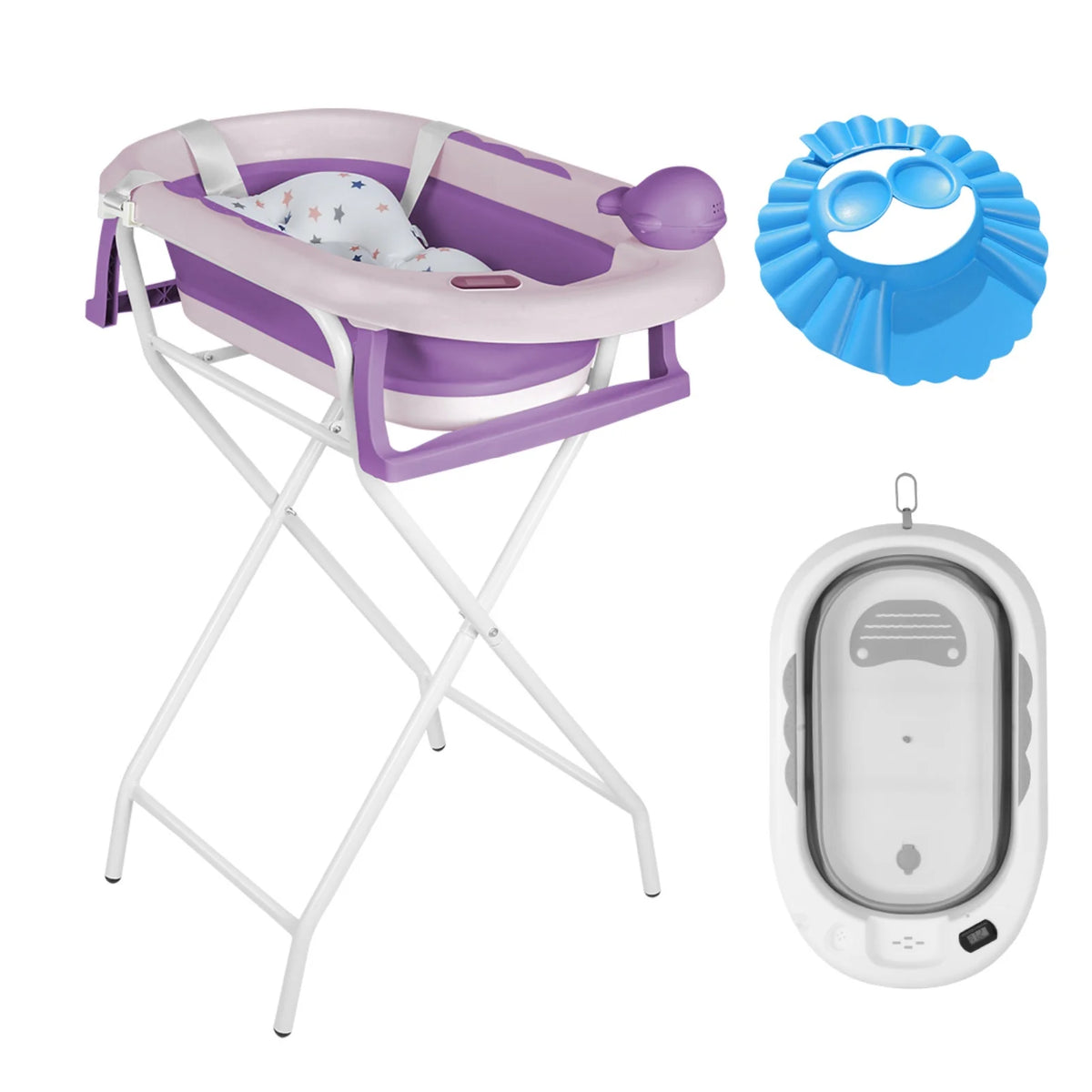 Baignoire pliable bébé : le bain facile, de la naissance à 3 ans